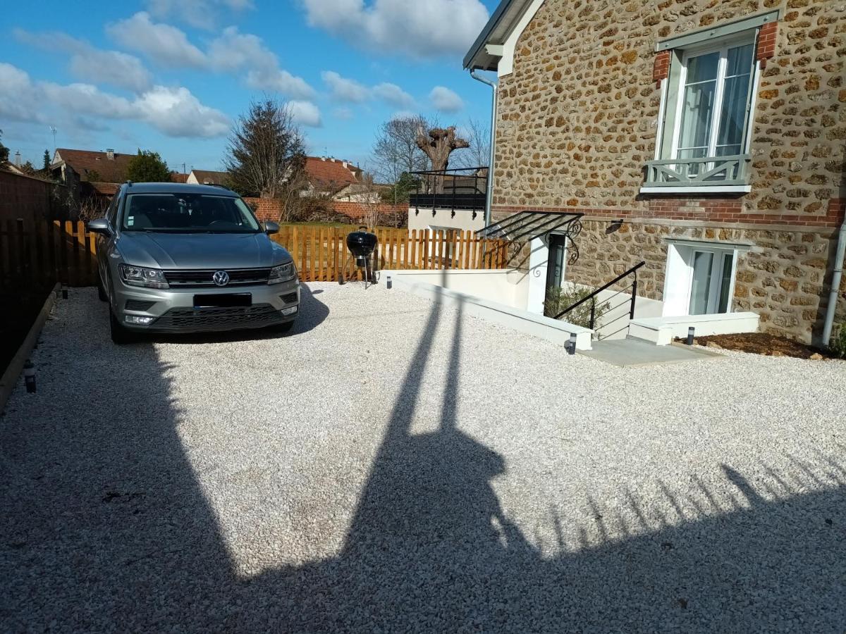 Calme Absolu, Terrasse Et Parking Entre Paris Et Disney Vaires-sur-Marne Exteriér fotografie